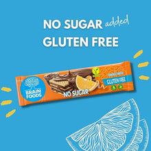 Wafer senza zucchero arancia - Brain Foods