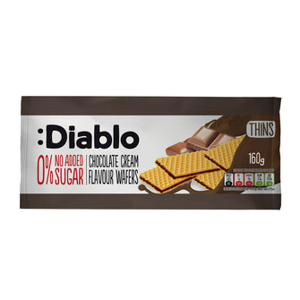 Wafer al cacao senza zucchero Diablo