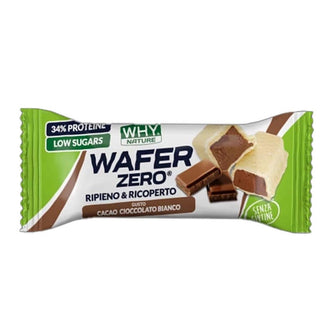 Wafer Zero al cacao e cioccolato bianco - Why Nature