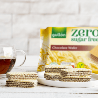 Wafer senza zucchero al cacao 